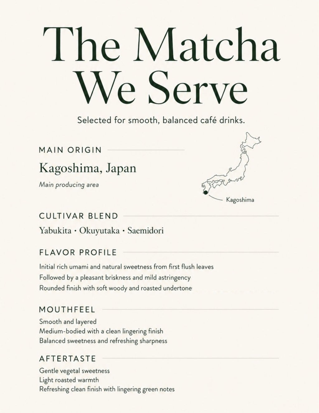 Premium Grade Matcha — Wholesale