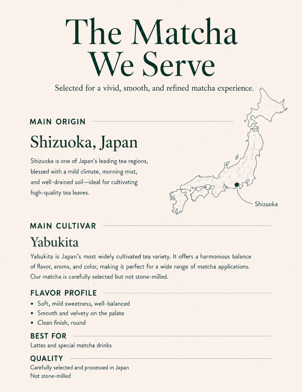 Ceremonial Grade Matcha — Wholesale